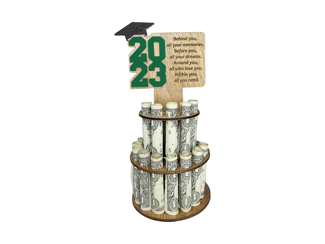 Carteira De Graduação Em Madeira Presente Para Ela