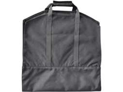 Saco Para Lenha Sintético Preto, Prático E Espaçoso, Com Alças