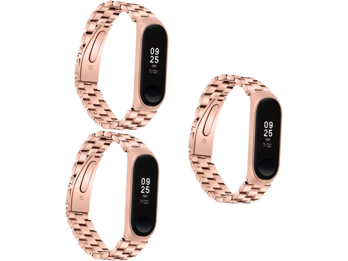 Conjunto De 3 Pulseiras Estilosas Para Relógio, Compatíveis Com