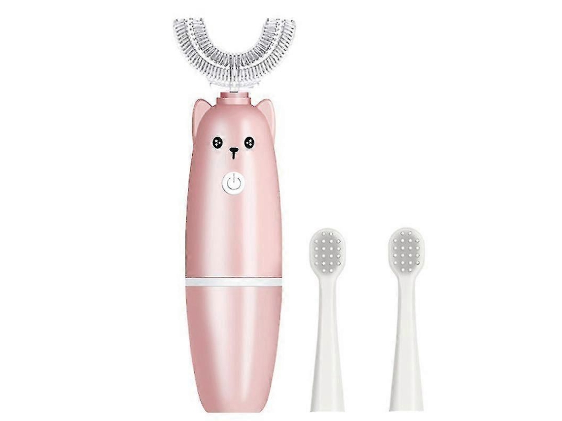 Escova De Dentes Sônica Evago 360 U Infantil, Elétrica, Em Formato De U, Com Silicone E Automática.