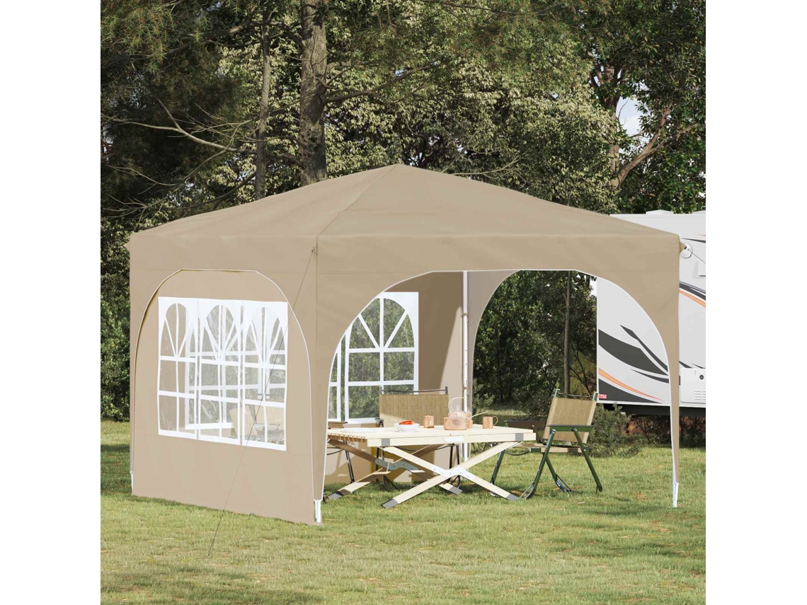 Vidaxl Tenda De Festa Pop-up 290 X 290 X 245 Cm Creme