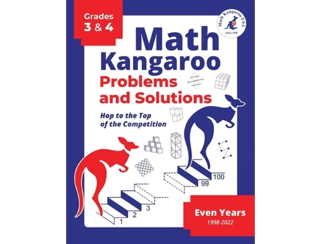 Livro Math Kangaroo Problems and Solutions - Grades 3 amp 4 - Even Years de Math Kangaroo USA (Inglês)
