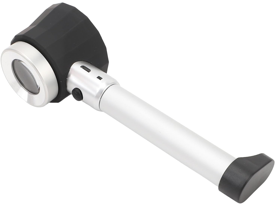 Lupa SFUSHOS de mão com aumento de 45x, luz LED, ideal para plantas