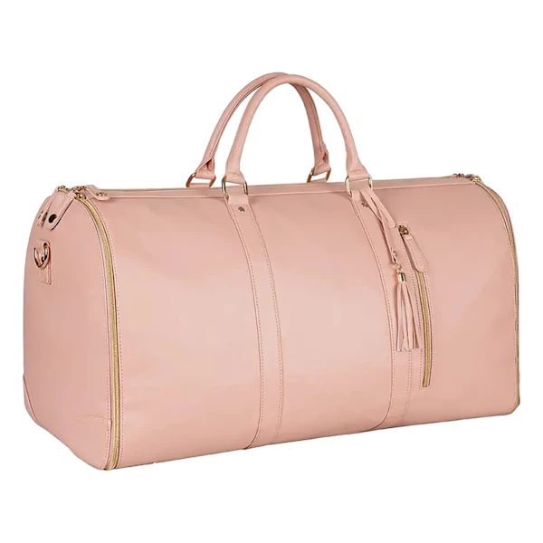 Mala AQUAFORGE para roupas, impermeável, 2 em 1, rosa