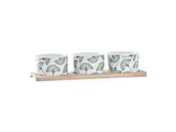 Kit de Aperitivos DKD HOME DECOR (Bambú - Multicor)
