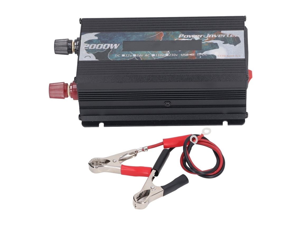 Inversor Solar 2000w Dc12v para Ac110v com LCD S/MARCA