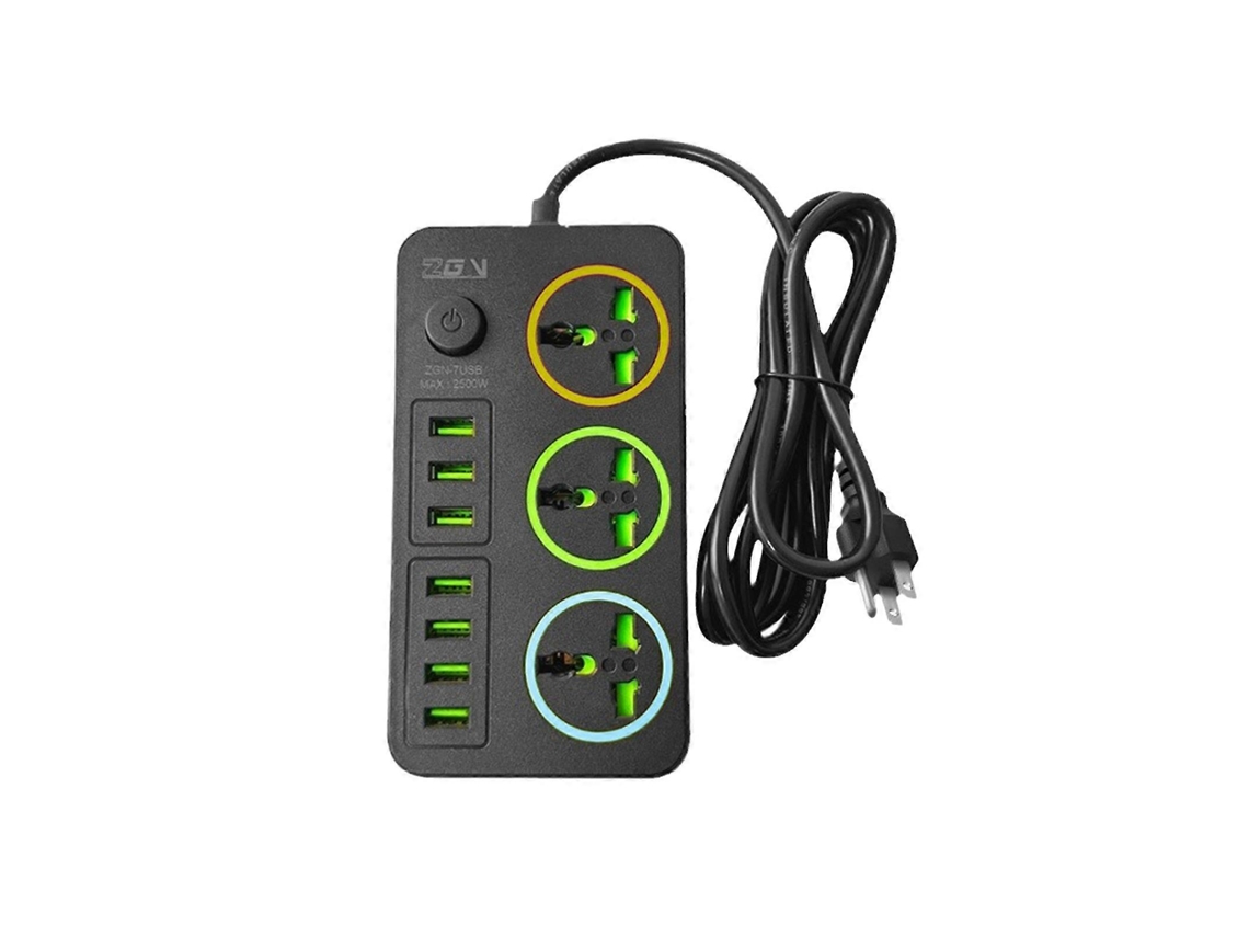 Extensão Elétrica Com Múltiplas Tomadas Para Ligar Todos Os Seus Dispositivos Com Segurança. Olysi Shop