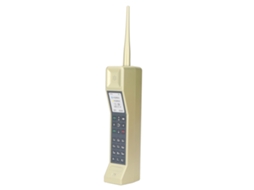 Primerox ornamento Telefone Celular Vintage 80s 90s Réplica Brick Modelo Dourado