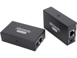 Extensor Usb, Hub Usb 2.0 Plug And Play De 5w Com 4 Portas, Lan