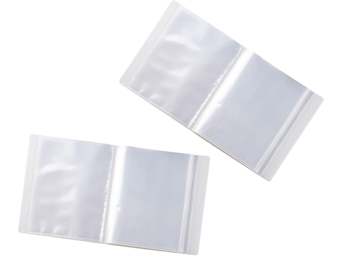 Iplusmile 2 Peças Organizador De Cartes Pochette Para Cartes E Billets Simples E Pratique Para Bureau Et