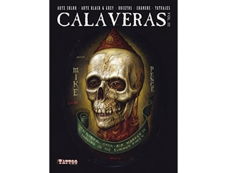 Livro Calaveras III de Martino e Daniel (Inglês - Capa Dura)