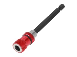 Portabrocas Magnético De 1/4" Com Cabo Hexagonal, Liberação Rápida, Extensão De Parafuso, 100mm