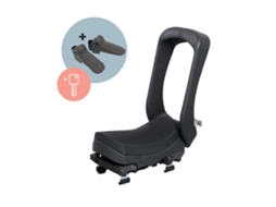 Assento de porta-malas júnior preto/preto conjunto com trava de chave Urban Iki