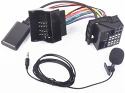 Adaptador De Música Bluetooth 50com Entrada Aux, Cabo Mp3 E Microfone, Para Ford Fusion Fiesta Focus C Max Transit Com