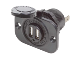 BLUE SEA Dual Usb Charger Socket 2.1A