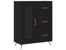 Sideboard, Sideboards Vidaxl Preto Madeira Processada (n/a)