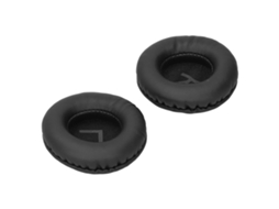 Protetores de fone de ouvido Lurelia para ouvintes, capa protetora para letras esquerda/direita, em couro sintético e espuma viscoelástica, 70 mm
