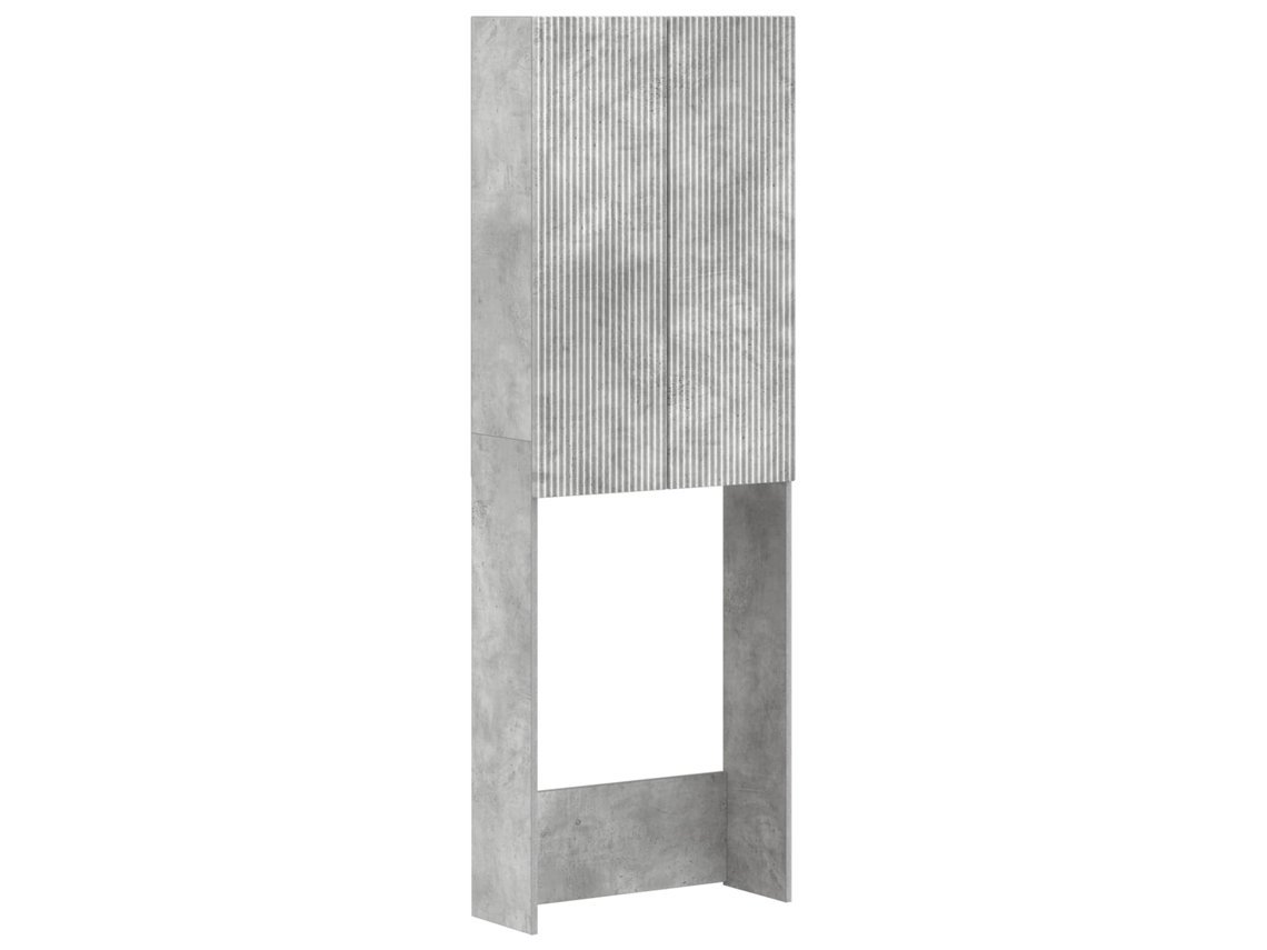 Vidaxl Armário De Banheiro Arnhem Cinzento Cimento 66 X 25,5 X 190 Cm