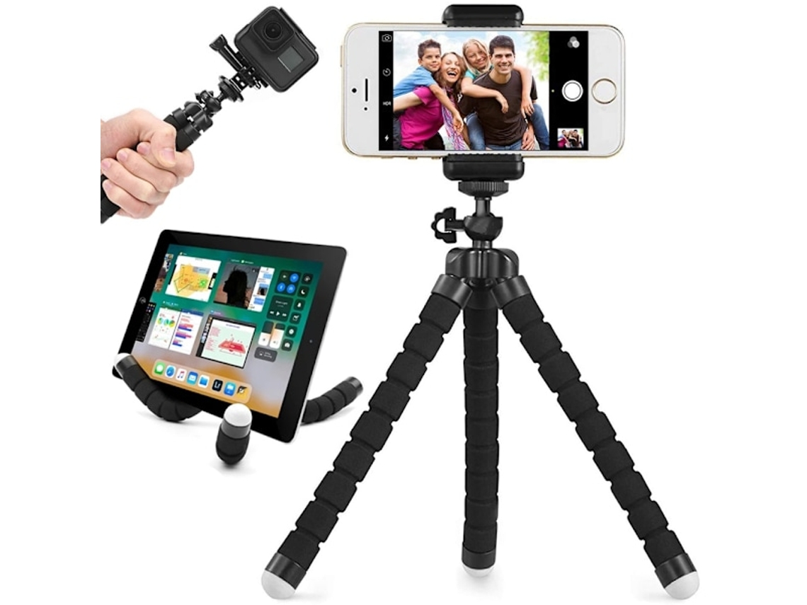 Tripé/suporte Para Celular - Suporte Flexível Para Celular