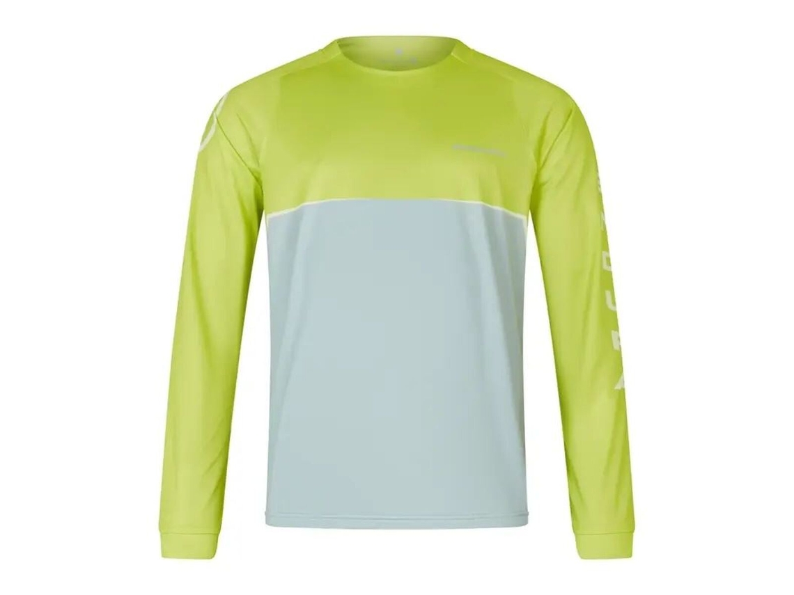Camisa Ciclismo Endura Core Estampada Verde Limão Tamanho M VETONEK