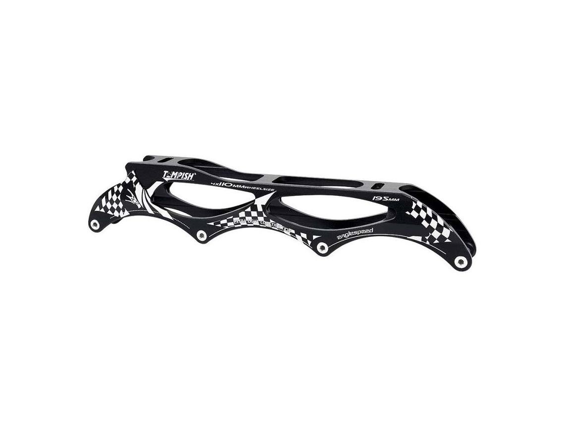 Quadro de Patins em Linha Schell 4 Wheels 110 Mm Prateado 195 Mmtempish
