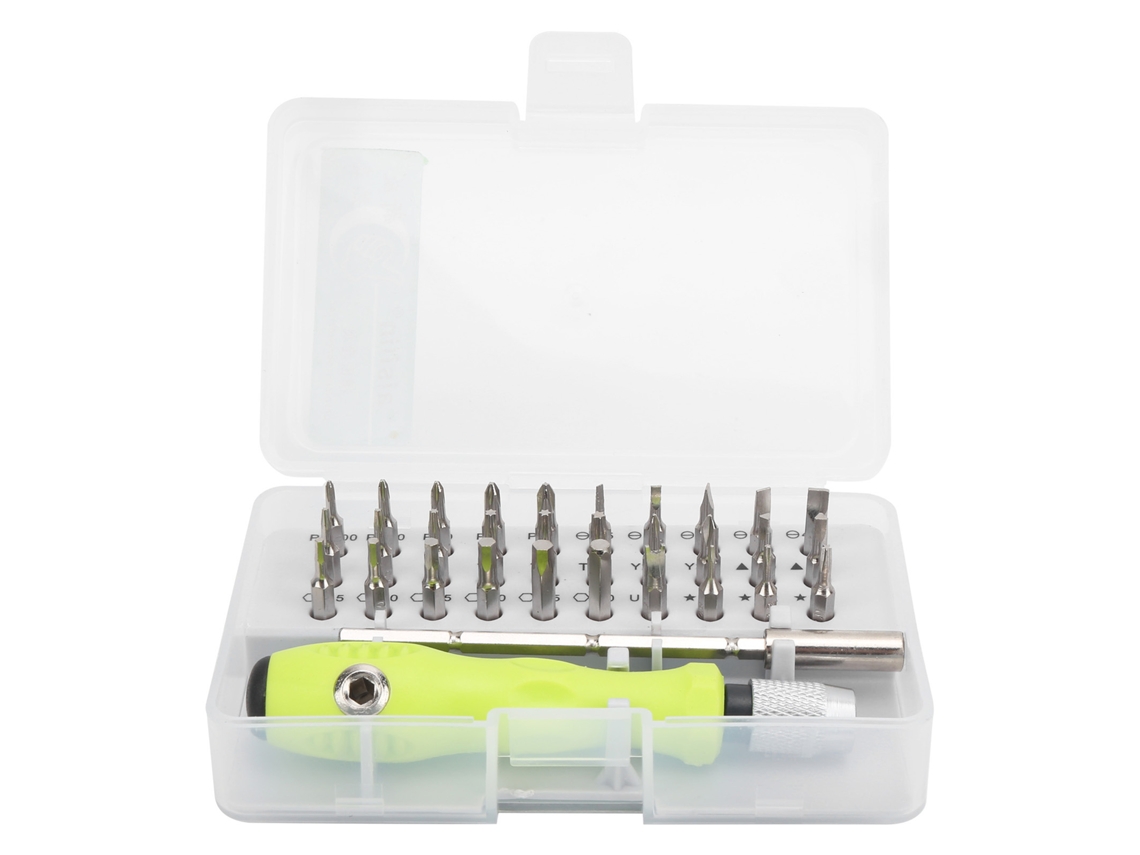 Kit Chave De Fenda Multifuncional 32 Em 1 Para Reparo De Óculos Relógio Celular Ferramenta Manual
