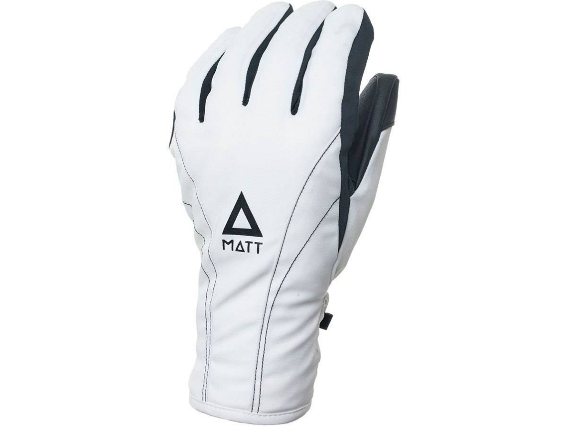 Luvas para Mulher MATT Laura Tootex Branco para Esqui (L)