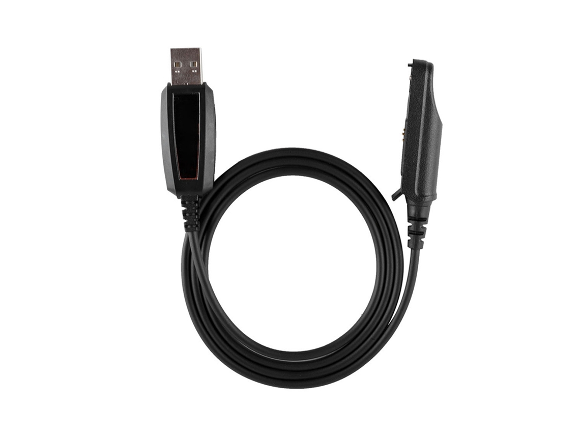 Cabo De Programação Para Rádio Walkie Talkie Baofeng Bf-a58 Bf-uv9r Com Driver Cd 1m