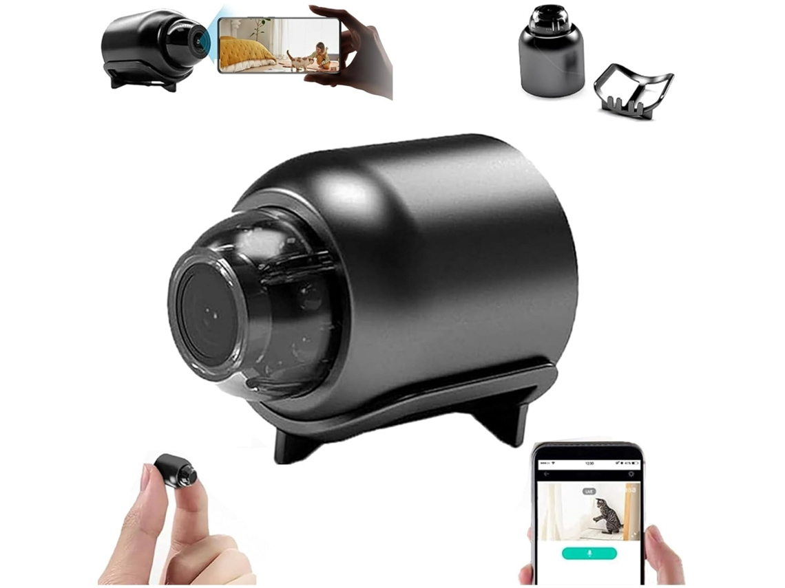 Câmara De Segurança Mini  X5 (1080p 2.4g Wifi)porta Tipo-c Czhhmart