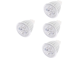 Conjunto De 4 Lâmpadas Led De Substituição Para Holofotes Econômicos.