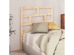 Vidaxl Cabeceira De Cama 96x4x100 Cm Pinho Maciço