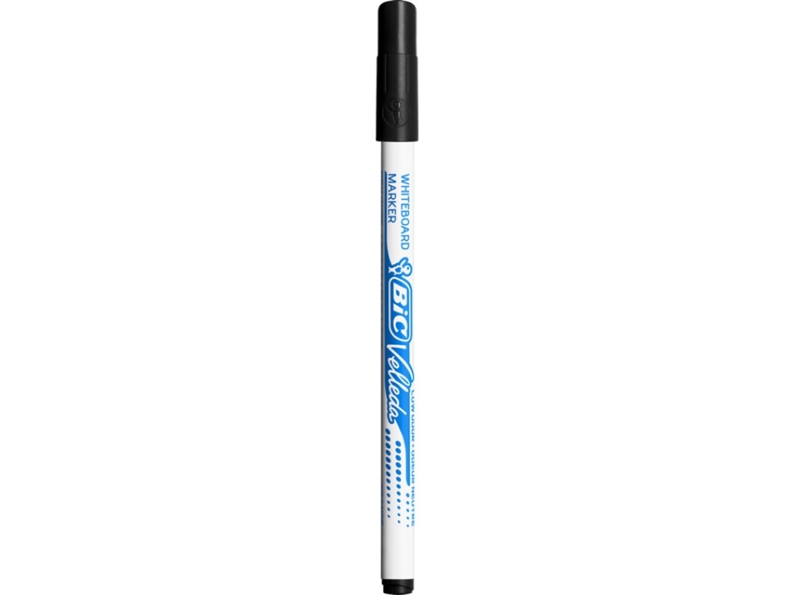 BIC Marcador para Quadro Branco Ponta Fina Traço 1,5 Mm Tinta Preta