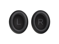 Almofadas Zruxe Para Bose 700 Auscultadores Sem Fios (2 Unidades, Espuma De Memória, Pele Natural, Pretas)