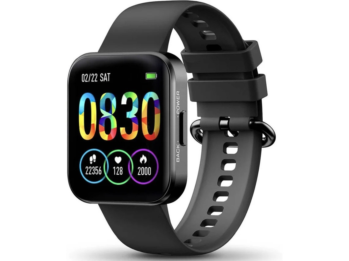 Smartwatch Com Chamada Bluetooth, Ip67 À Prova Dágua De 1.69 Polegadas Para Android Ios Preto Bestvite