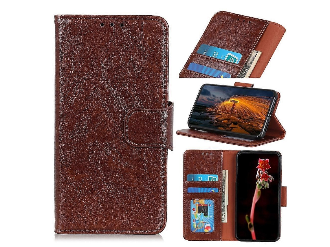 Capa De Couro Com Flip Horizontal Para Google Pixel 6a Com Textura Nappa