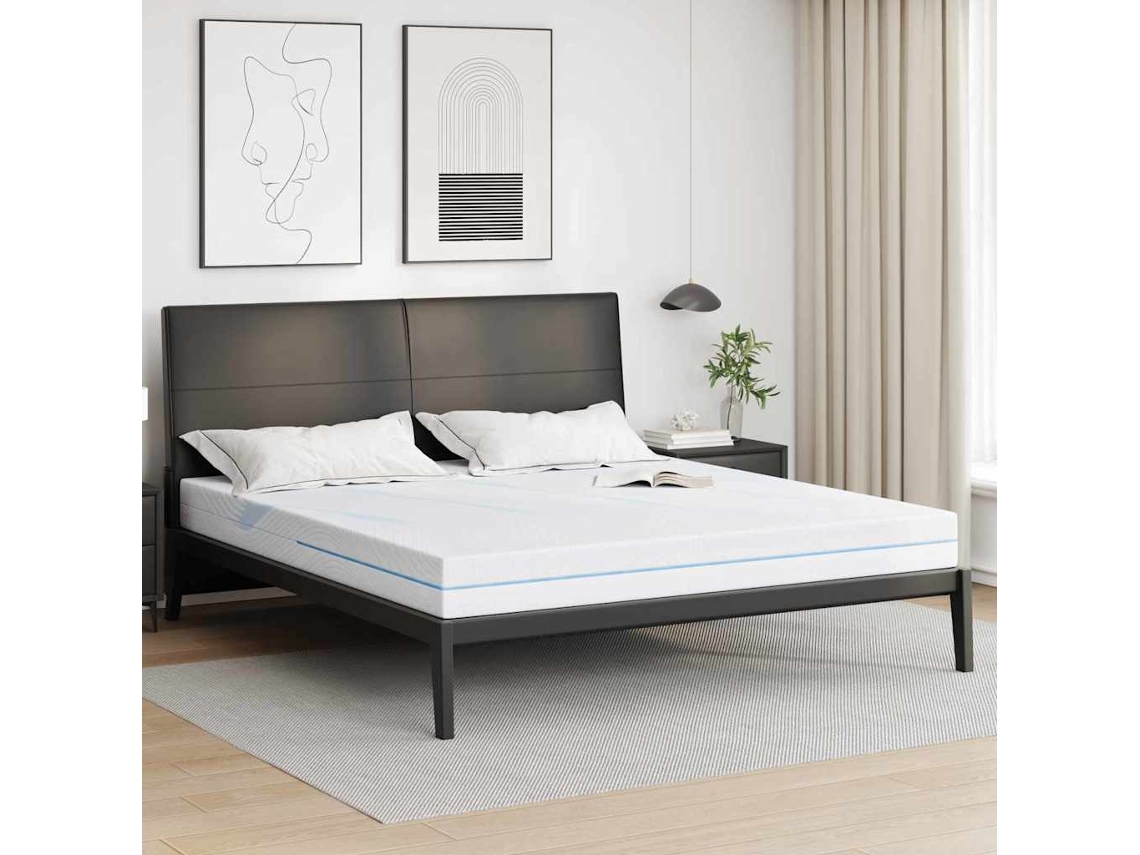 Vidaxl Colchão Médio Firme 200 X 200 Cm Branco