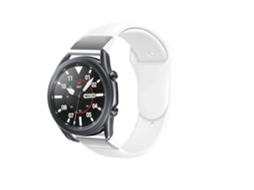 Bracelete Pulseira Silicone Suave para Gramin Fenix 6X Pro Solar Edition Branco