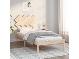 Estrutura De Cama 90x200 Cm Madeira Maciça