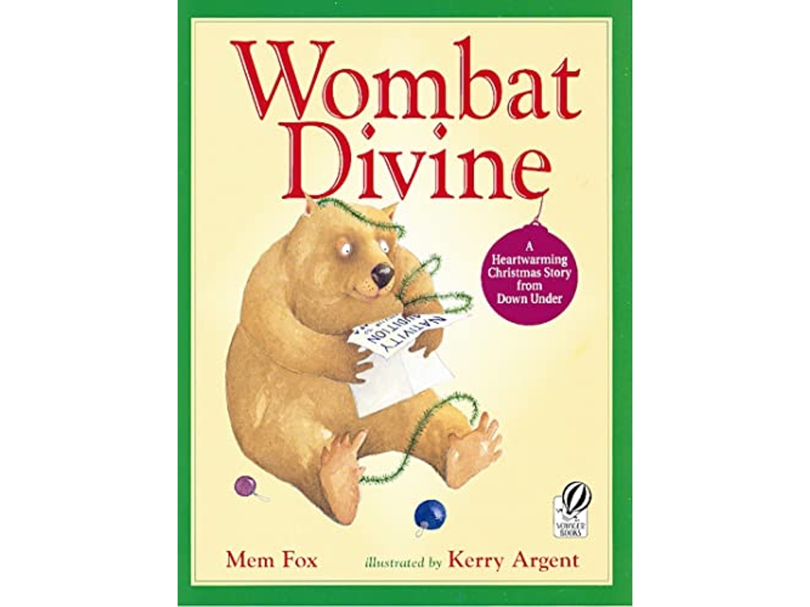 Livro Wombat Divine de Mem Fox (Inglês)