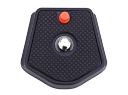 Placa de liberação rápida para câmera de 1/4 de polegada para Manfrotto 7321yb Mkc3 H01 Mkc3 H02 Slowmoose