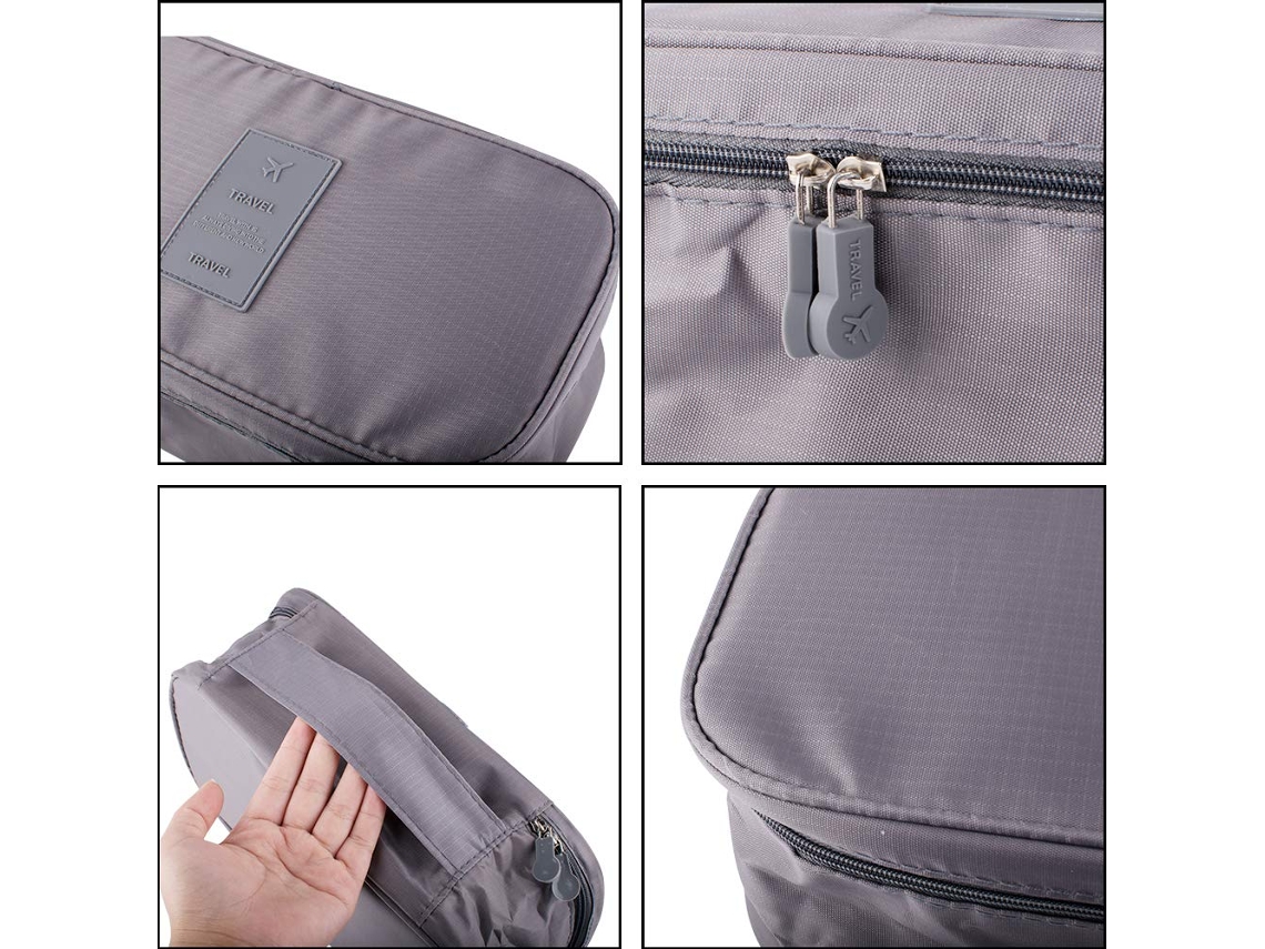 Bolsa Organizadora Para Roupas Íntimas, Bolsa De Viagem Impermeável Em Nylon Para Meias E Artigos De Higiene Pessoal, Diversas Cores