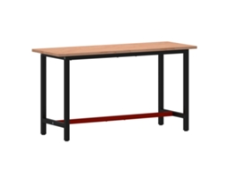 Workbench, Workbenches Vidaxl Marrom Madeira (150 X 55 X 81.5 Cm)