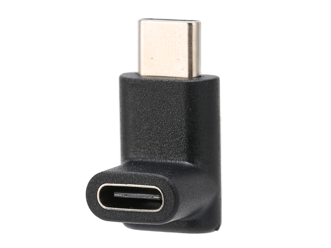 Adaptador Type c LAXISCREED Curvo 90° Macho para Fêmea