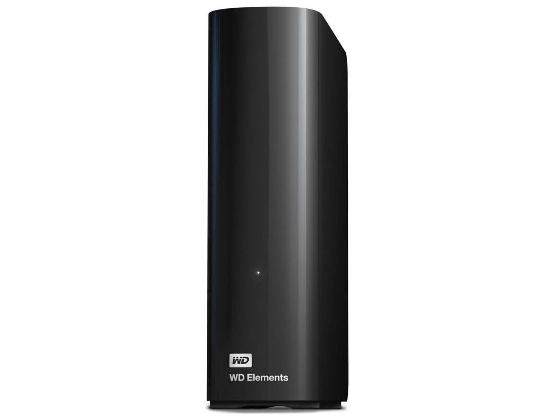 Disco HDD Externo WESTERN DIGITAL Elements (Preto - 4 TB - USB 3.0)