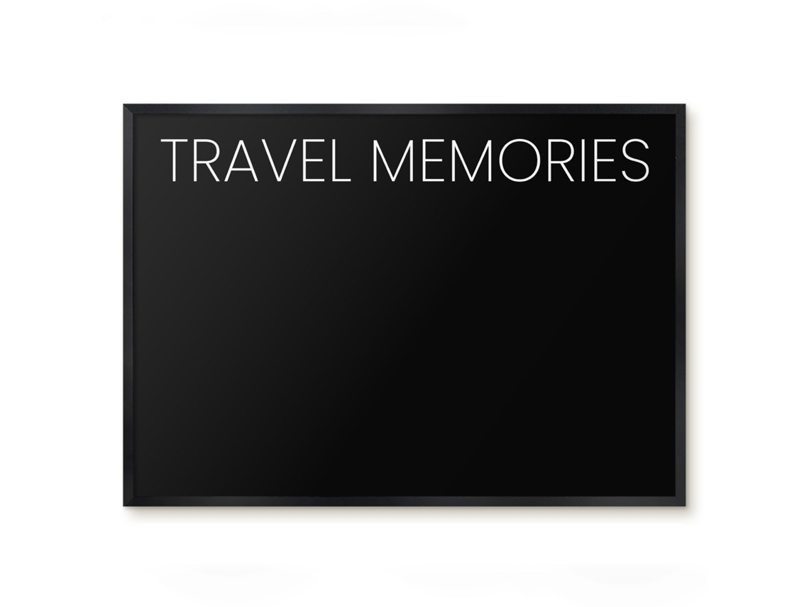 Magnetic Wall Board Travel Memories For The Office Espelharte (70x50 Cm)