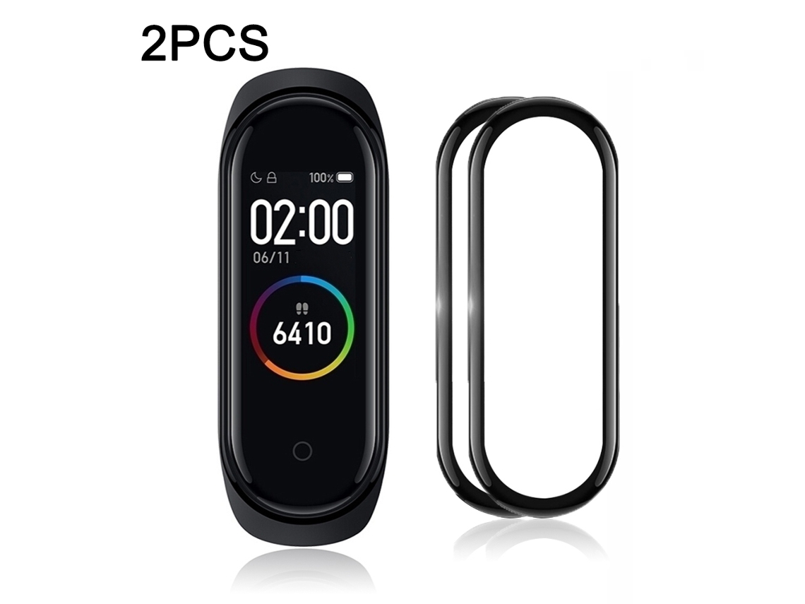 Aetheria película Protetora Xiaomi Mi Band 5 Tpu Flexível Anti arranhões Anti pegadas Digitais Hd 2 Peças