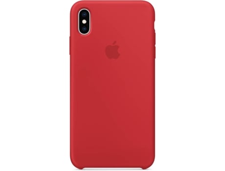 Capa  iPhone XS Max Silicone Vermelho