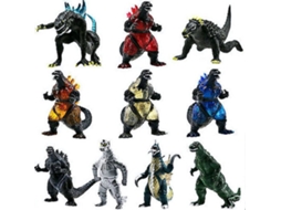 Conjunto de Figuras OEM Godzilla Monster (10 unidades - 6 cm)