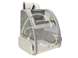 Mochila de Transporte para Cães e Gatos, Bege AQUAFORGE