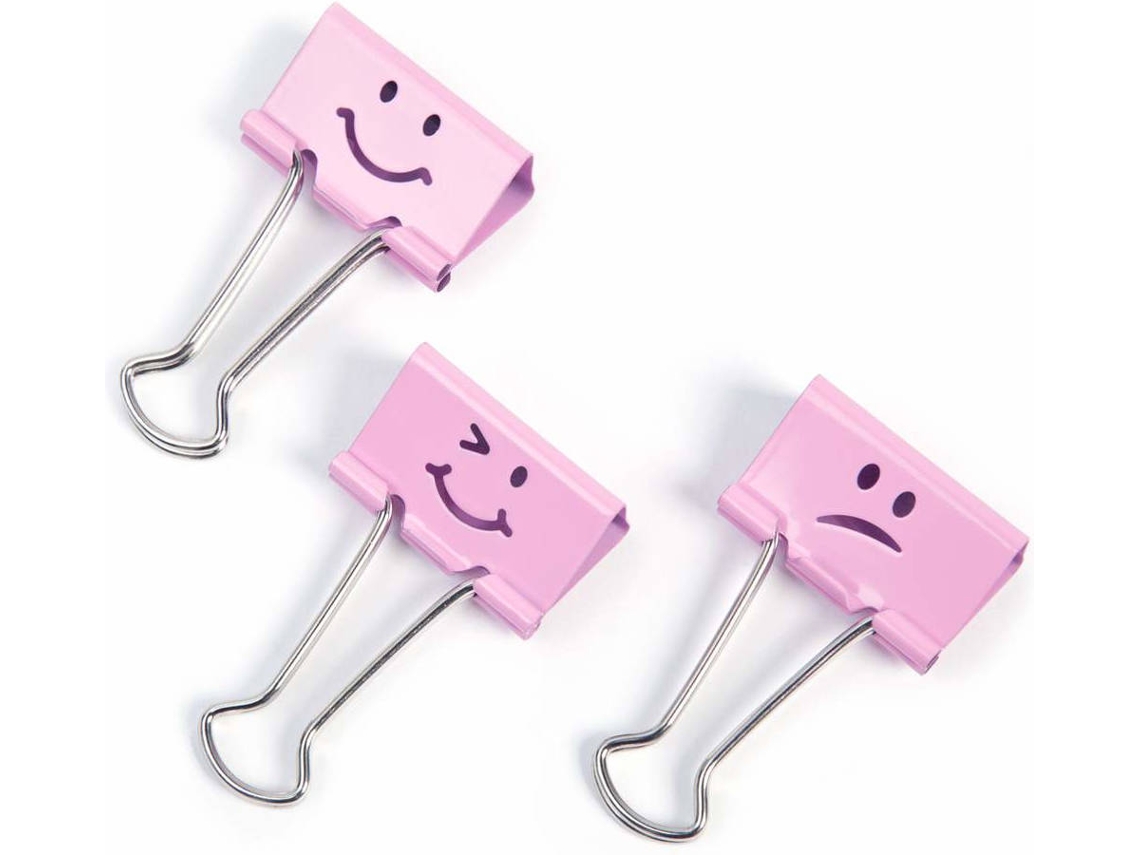 Clips RAPESCO Rosa (20 Unidades)